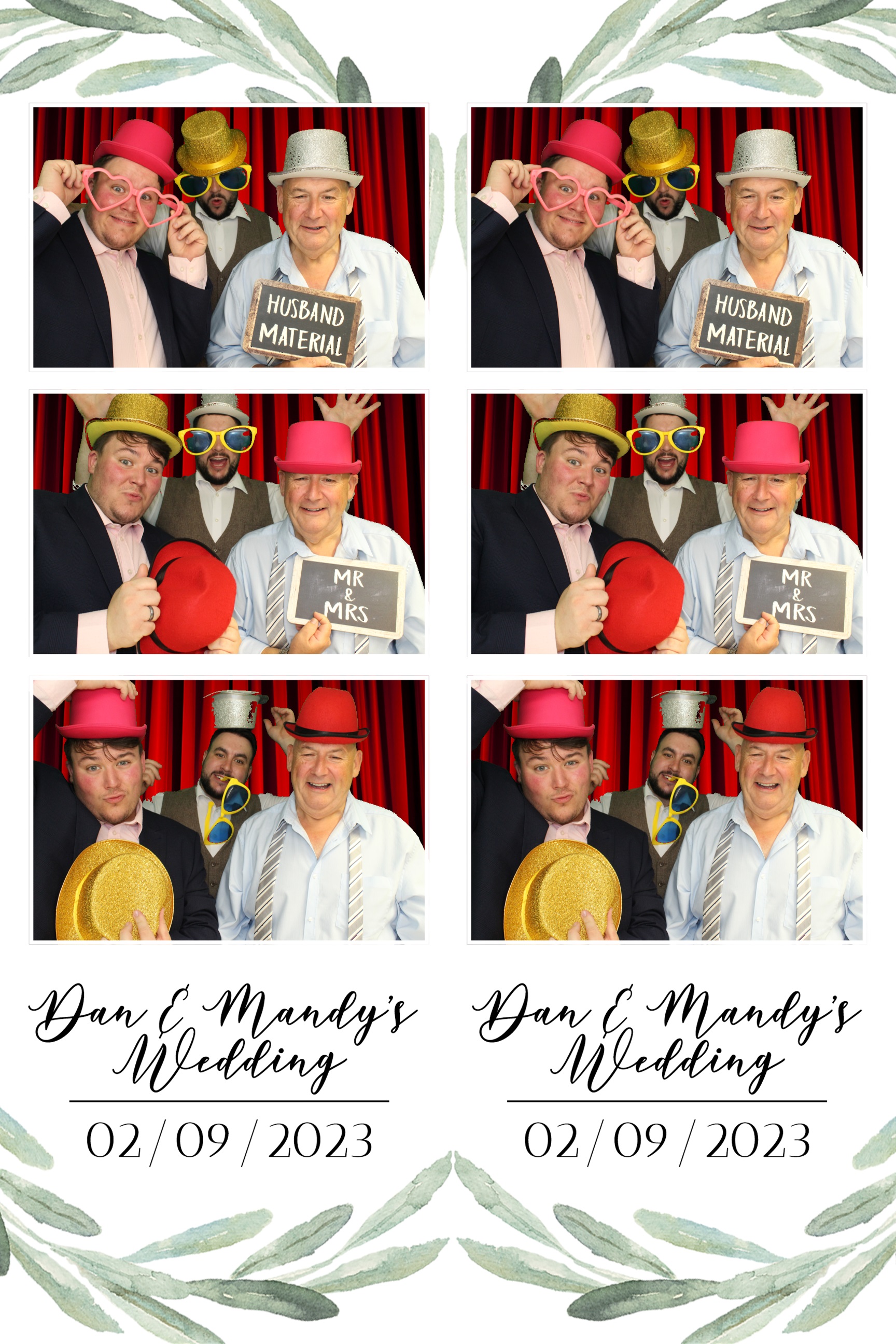Dan & Mandy | View more photos from the event at images.mobile-photo-booth.com/u/MobilePhotoBoothUK/Dan-Mandy