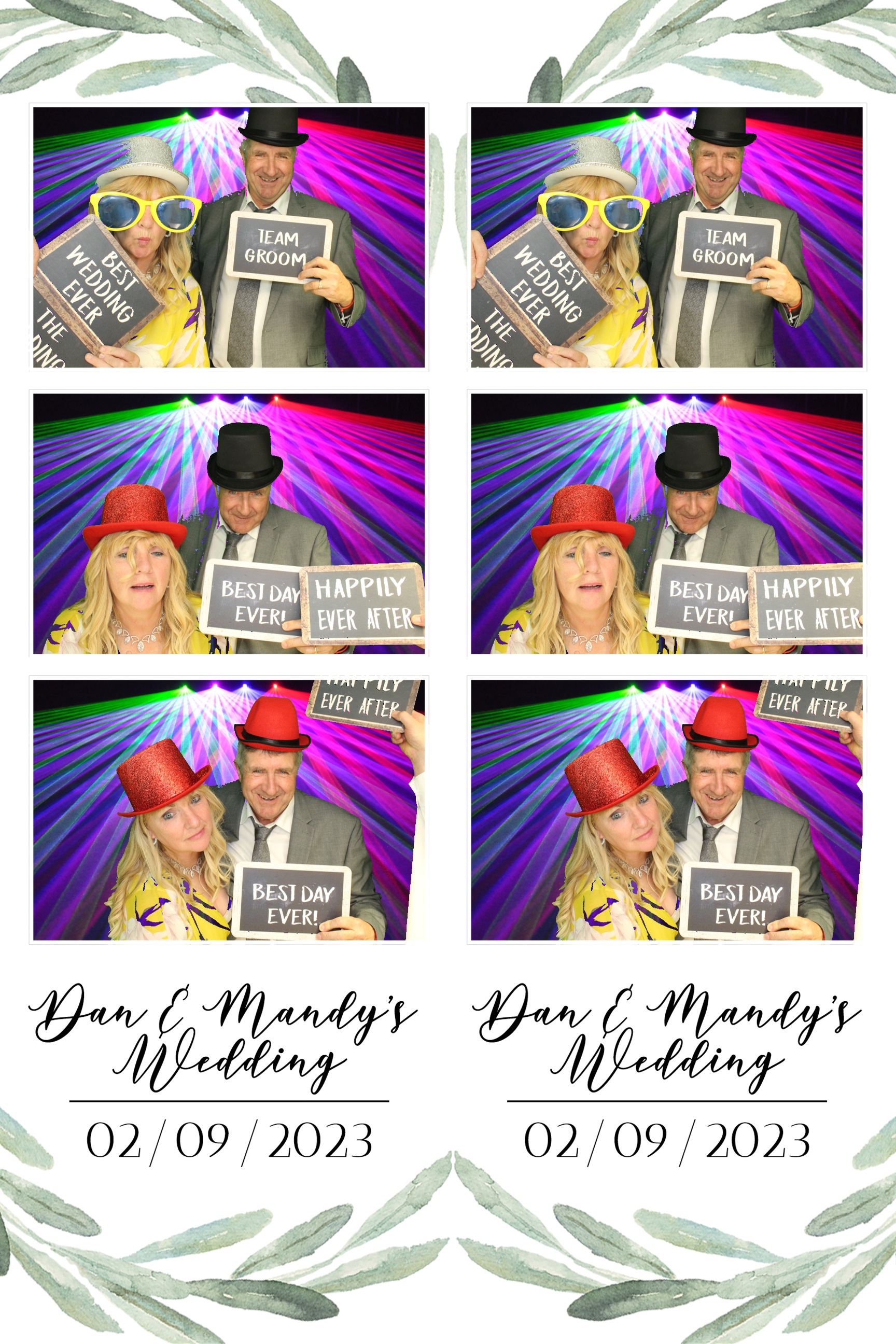 Dan & Mandy | View more photos from the event at images.mobile-photo-booth.com/u/MobilePhotoBoothUK/Dan-Mandy