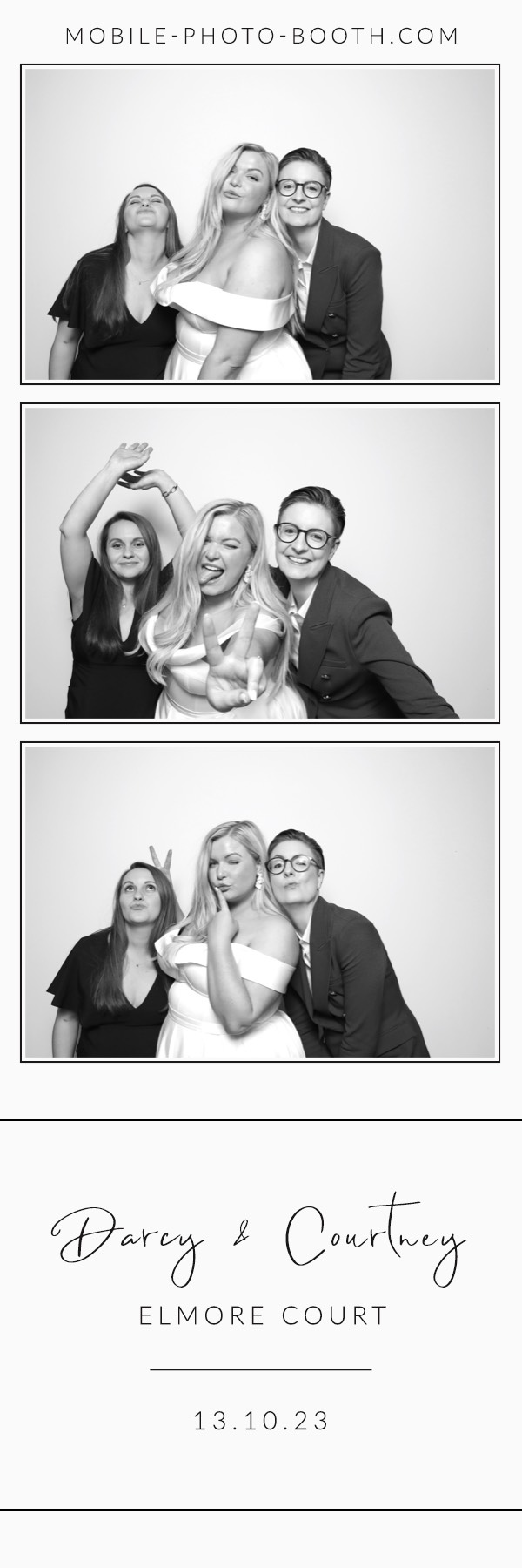 Darcy & Courtney  | View more photos from the event at images.mobile-photo-booth.com/u/MobilePhotoBoothUK/Darcy-Courtney