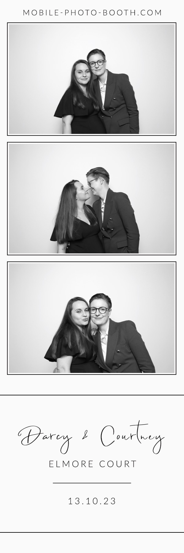Darcy & Courtney  | View more photos from the event at images.mobile-photo-booth.com/u/MobilePhotoBoothUK/Darcy-Courtney