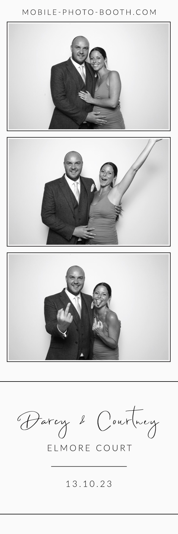 Darcy & Courtney  | View more photos from the event at images.mobile-photo-booth.com/u/MobilePhotoBoothUK/Darcy-Courtney
