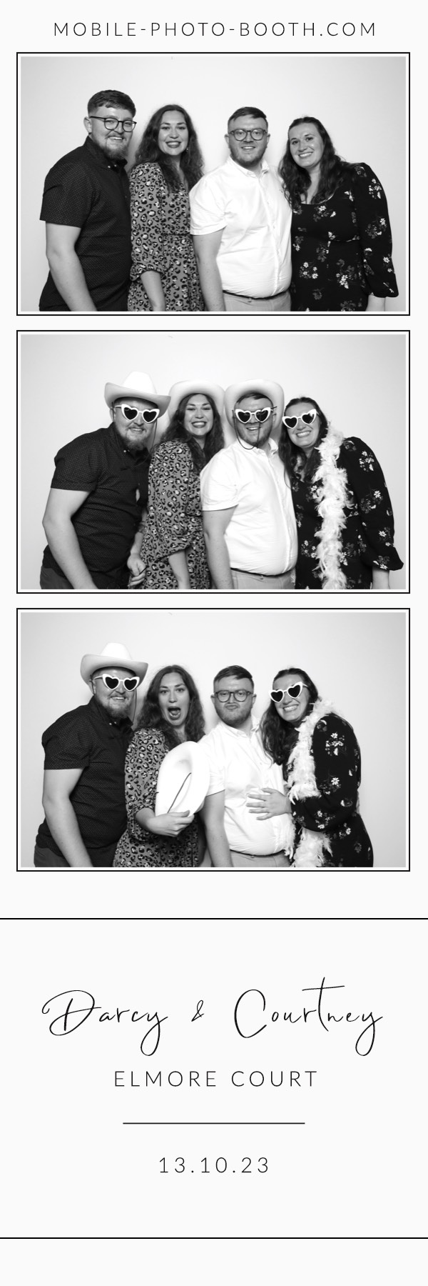 Darcy & Courtney  | View more photos from the event at images.mobile-photo-booth.com/u/MobilePhotoBoothUK/Darcy-Courtney