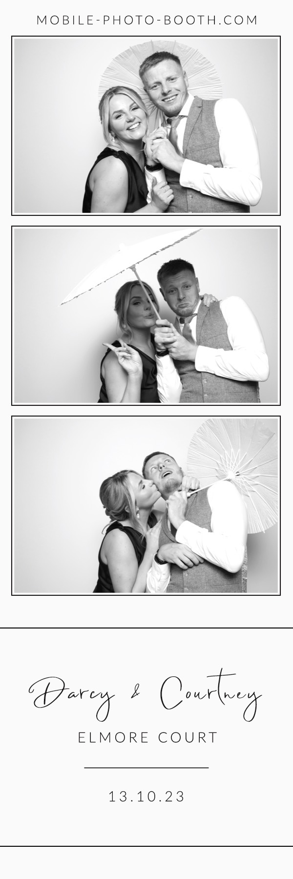 Darcy & Courtney  | View more photos from the event at images.mobile-photo-booth.com/u/MobilePhotoBoothUK/Darcy-Courtney