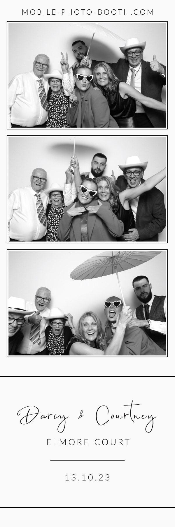 Darcy & Courtney  | View more photos from the event at images.mobile-photo-booth.com/u/MobilePhotoBoothUK/Darcy-Courtney