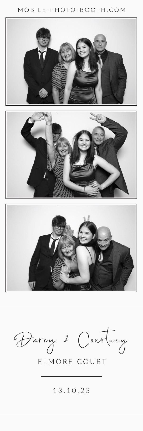 Darcy & Courtney  | View more photos from the event at images.mobile-photo-booth.com/u/MobilePhotoBoothUK/Darcy-Courtney