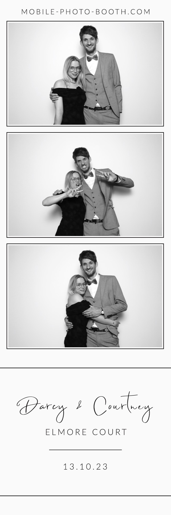 Darcy & Courtney  | View more photos from the event at images.mobile-photo-booth.com/u/MobilePhotoBoothUK/Darcy-Courtney