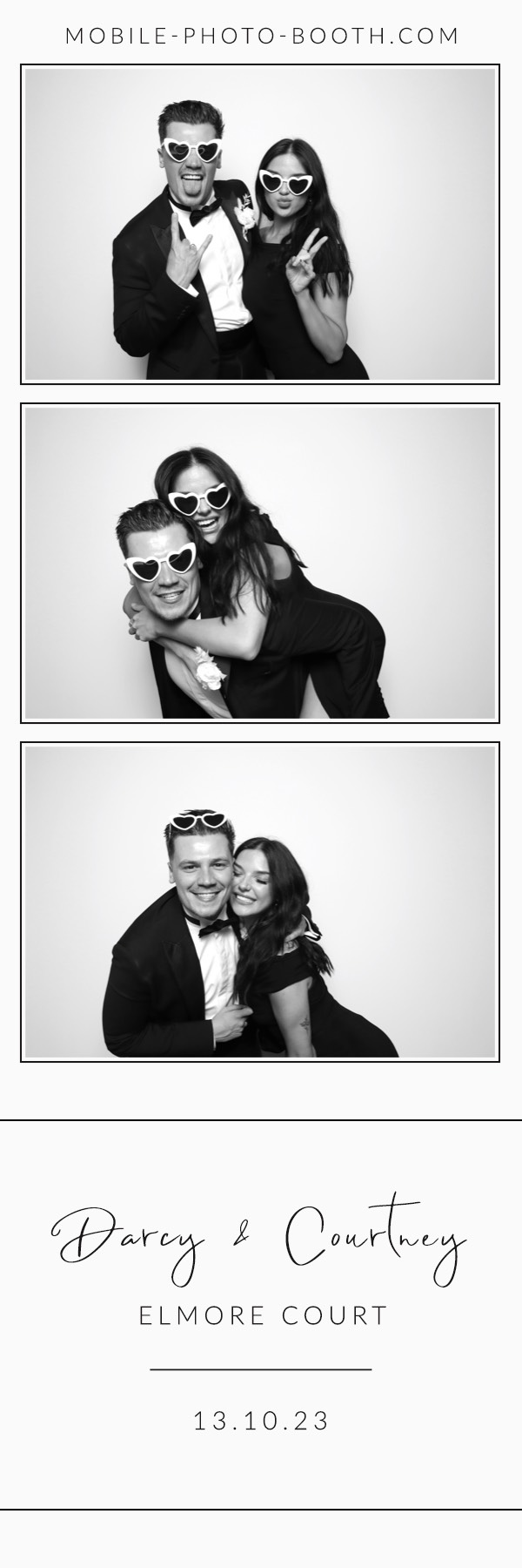 Darcy & Courtney  | View more photos from the event at images.mobile-photo-booth.com/u/MobilePhotoBoothUK/Darcy-Courtney