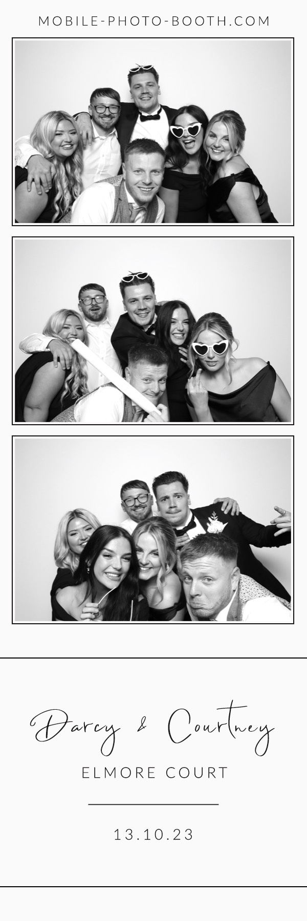 Darcy & Courtney  | View more photos from the event at images.mobile-photo-booth.com/u/MobilePhotoBoothUK/Darcy-Courtney