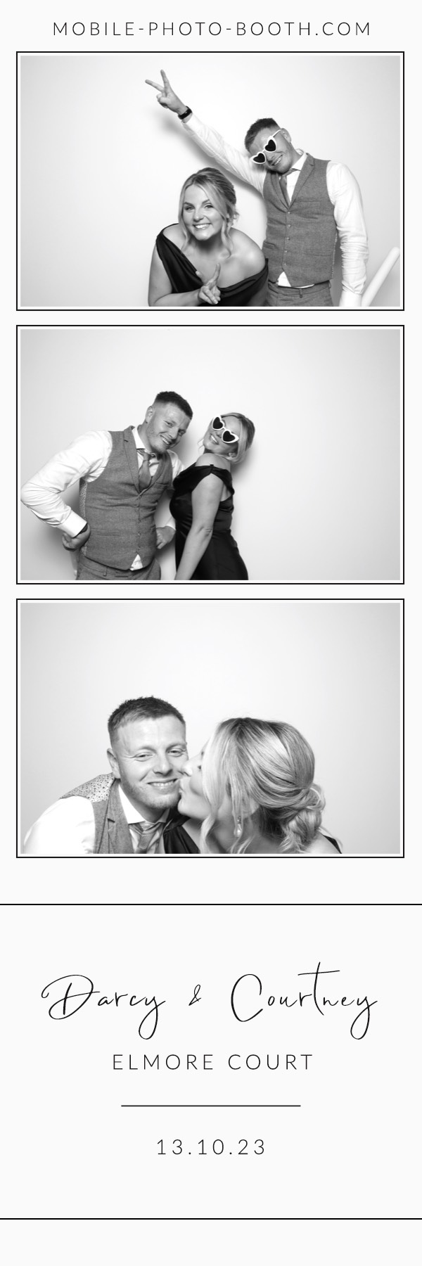 Darcy & Courtney  | View more photos from the event at images.mobile-photo-booth.com/u/MobilePhotoBoothUK/Darcy-Courtney