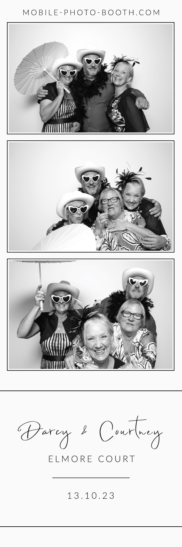 Darcy & Courtney  | View more photos from the event at images.mobile-photo-booth.com/u/MobilePhotoBoothUK/Darcy-Courtney