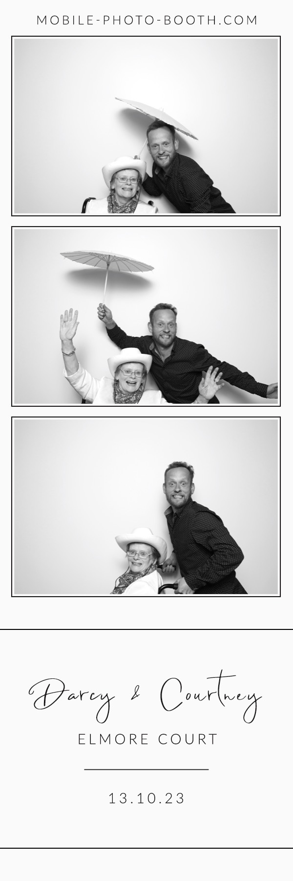 Darcy & Courtney  | View more photos from the event at images.mobile-photo-booth.com/u/MobilePhotoBoothUK/Darcy-Courtney