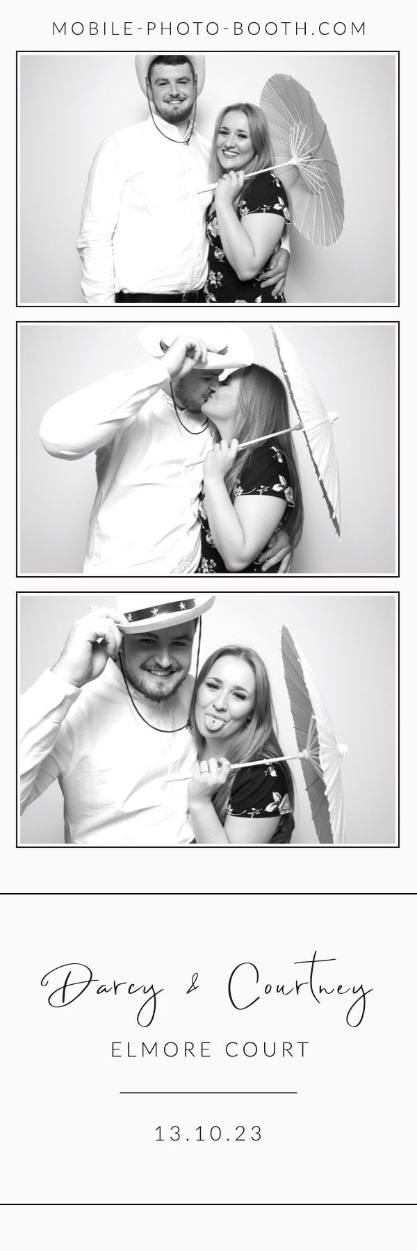 Darcy & Courtney  | View more photos from the event at images.mobile-photo-booth.com/u/MobilePhotoBoothUK/Darcy-Courtney