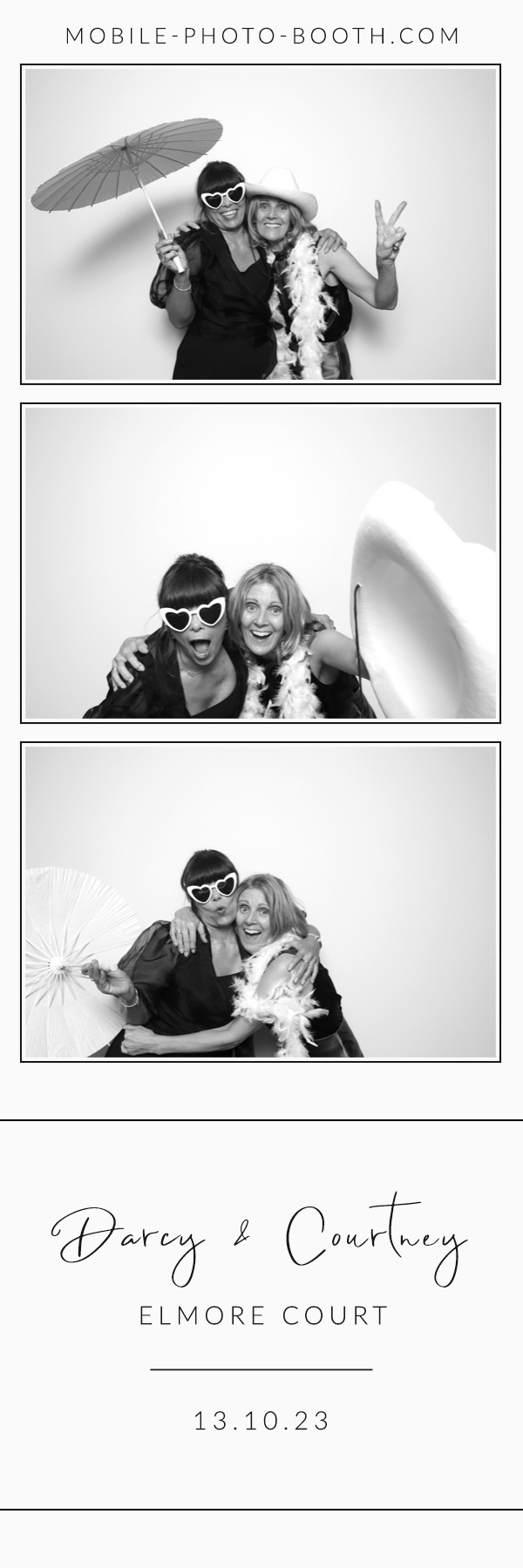Darcy & Courtney  | View more photos from the event at images.mobile-photo-booth.com/u/MobilePhotoBoothUK/Darcy-Courtney