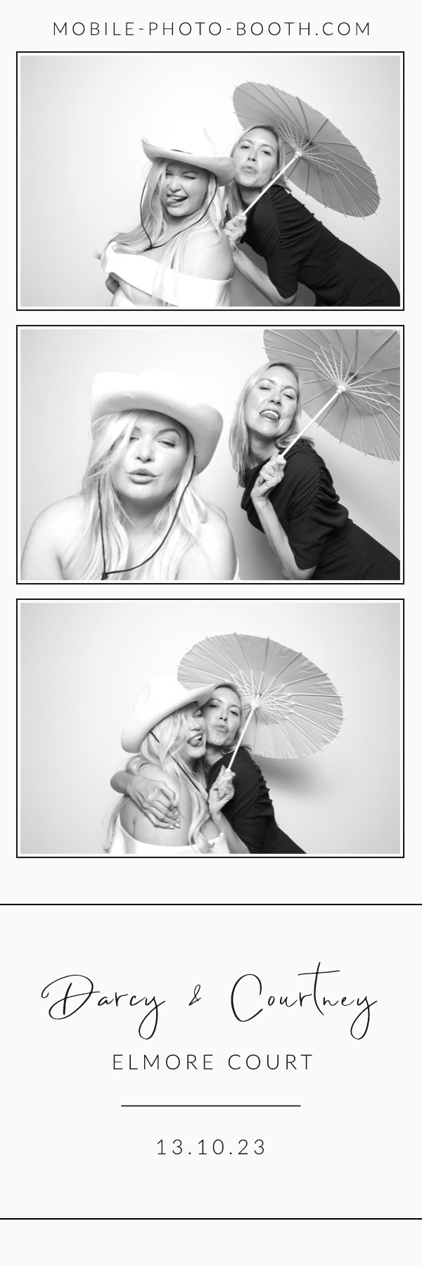 Darcy & Courtney  | View more photos from the event at images.mobile-photo-booth.com/u/MobilePhotoBoothUK/Darcy-Courtney
