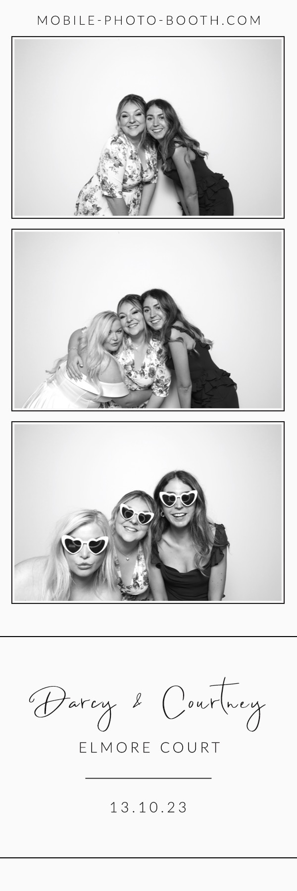 Darcy & Courtney  | View more photos from the event at images.mobile-photo-booth.com/u/MobilePhotoBoothUK/Darcy-Courtney
