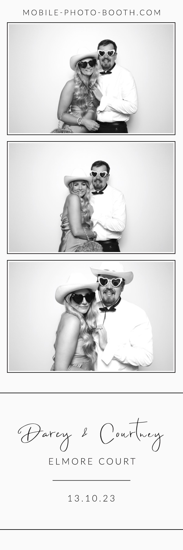Darcy & Courtney  | View more photos from the event at images.mobile-photo-booth.com/u/MobilePhotoBoothUK/Darcy-Courtney