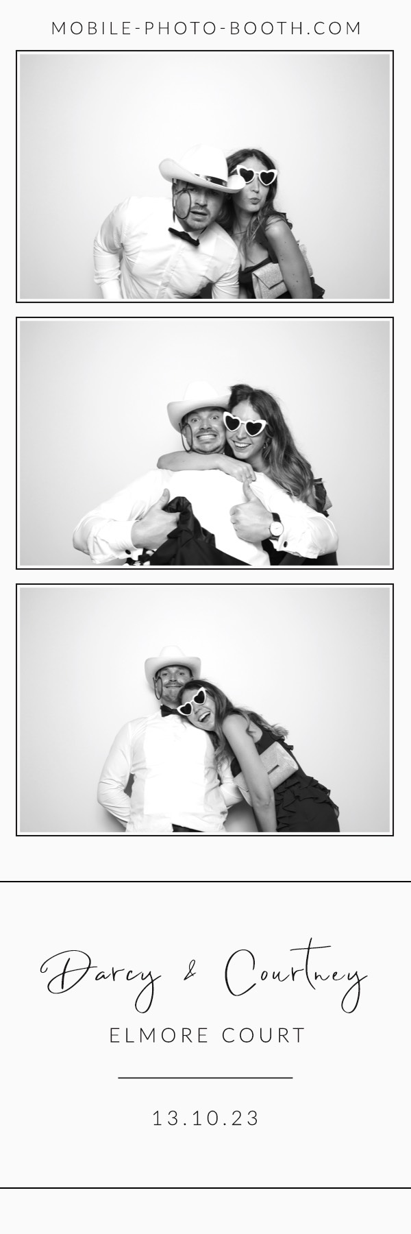 Darcy & Courtney  | View more photos from the event at images.mobile-photo-booth.com/u/MobilePhotoBoothUK/Darcy-Courtney