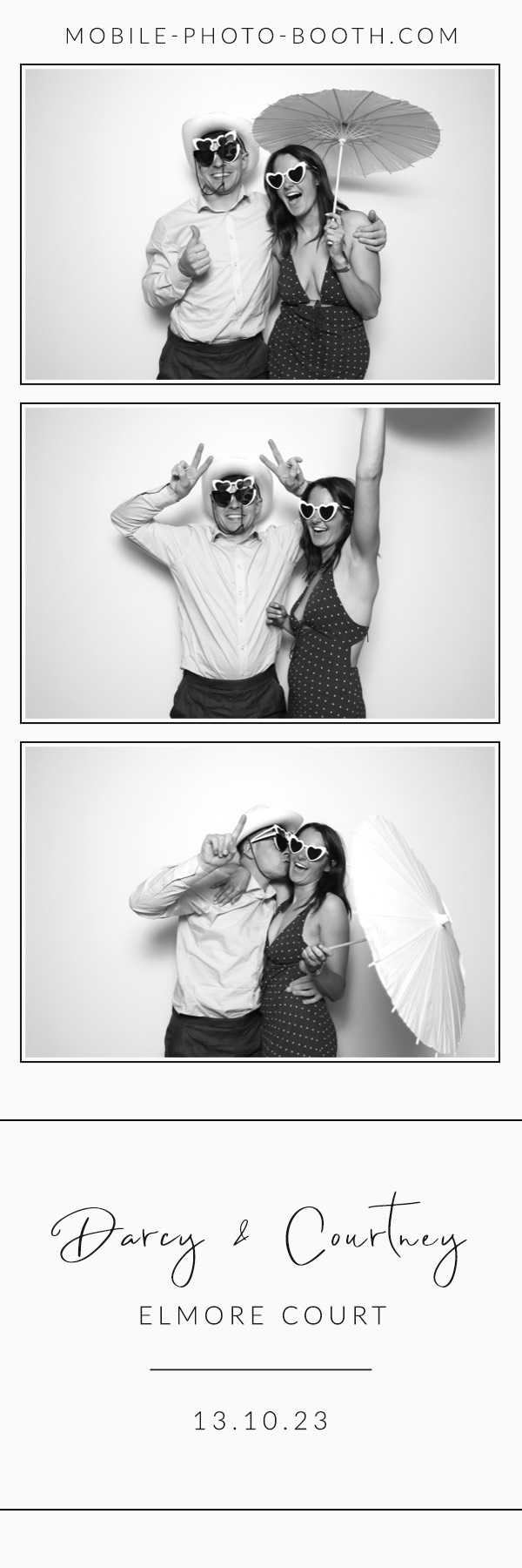 Darcy & Courtney  | View more photos from the event at images.mobile-photo-booth.com/u/MobilePhotoBoothUK/Darcy-Courtney