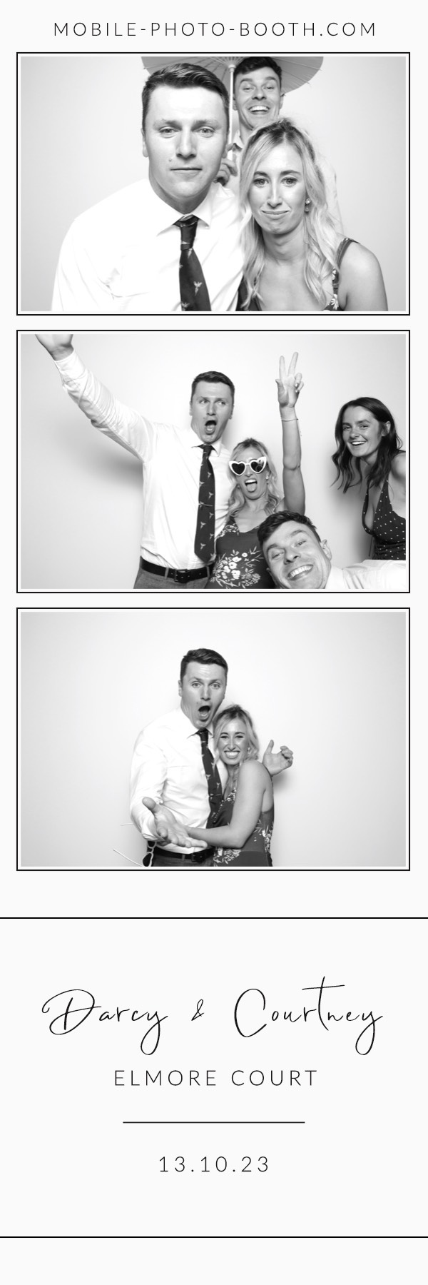 Darcy & Courtney  | View more photos from the event at images.mobile-photo-booth.com/u/MobilePhotoBoothUK/Darcy-Courtney