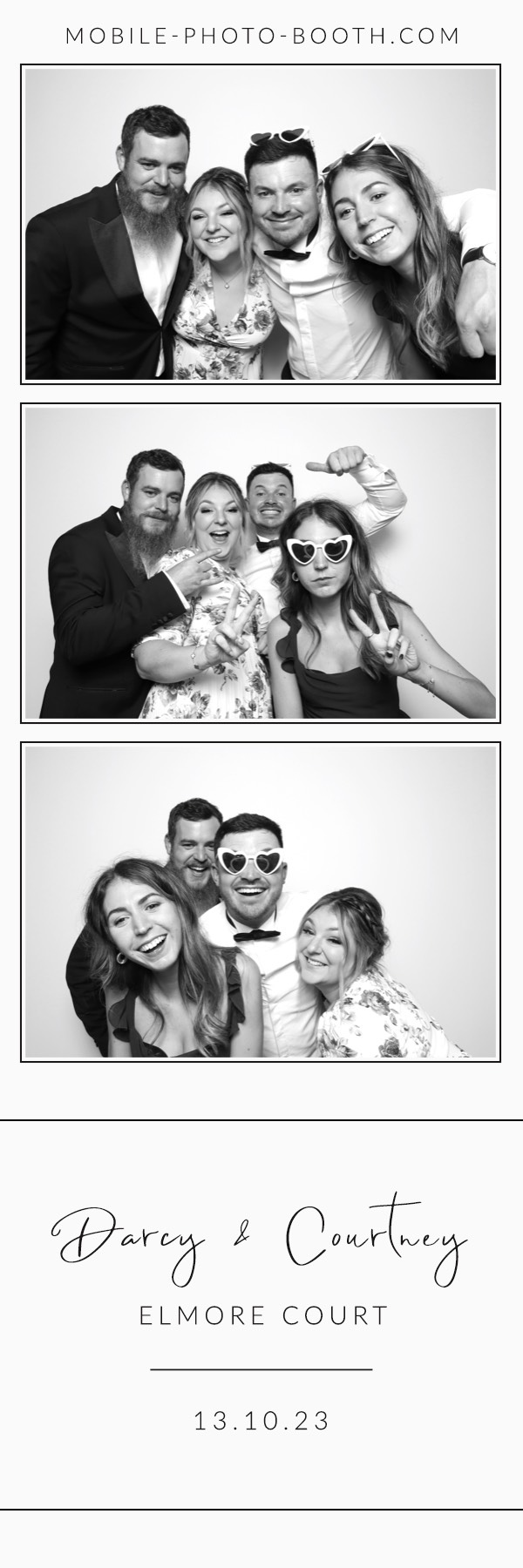 Darcy & Courtney  | View more photos from the event at images.mobile-photo-booth.com/u/MobilePhotoBoothUK/Darcy-Courtney