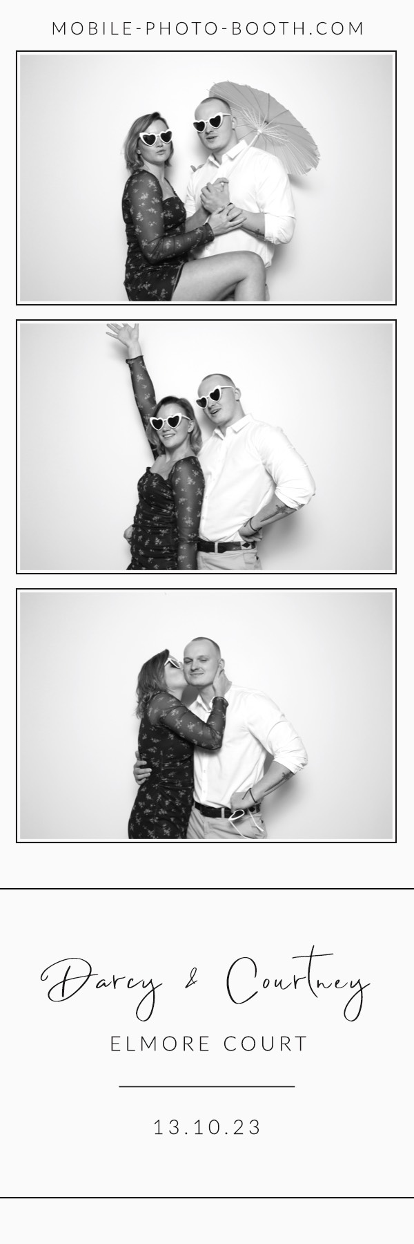 Darcy & Courtney  | View more photos from the event at images.mobile-photo-booth.com/u/MobilePhotoBoothUK/Darcy-Courtney