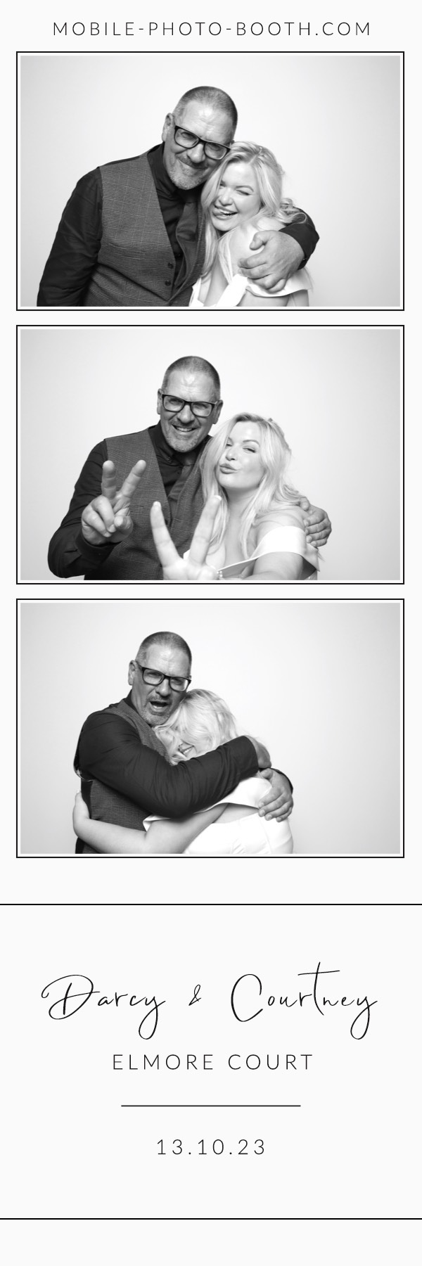 Darcy & Courtney  | View more photos from the event at images.mobile-photo-booth.com/u/MobilePhotoBoothUK/Darcy-Courtney