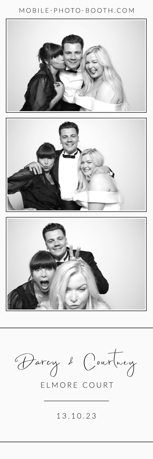 Darcy & Courtney  | View more photos from the event at images.mobile-photo-booth.com/u/MobilePhotoBoothUK/Darcy-Courtney