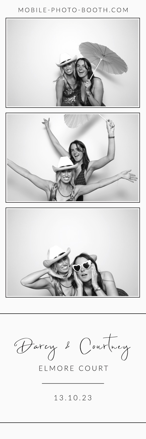 Darcy & Courtney  | View more photos from the event at images.mobile-photo-booth.com/u/MobilePhotoBoothUK/Darcy-Courtney
