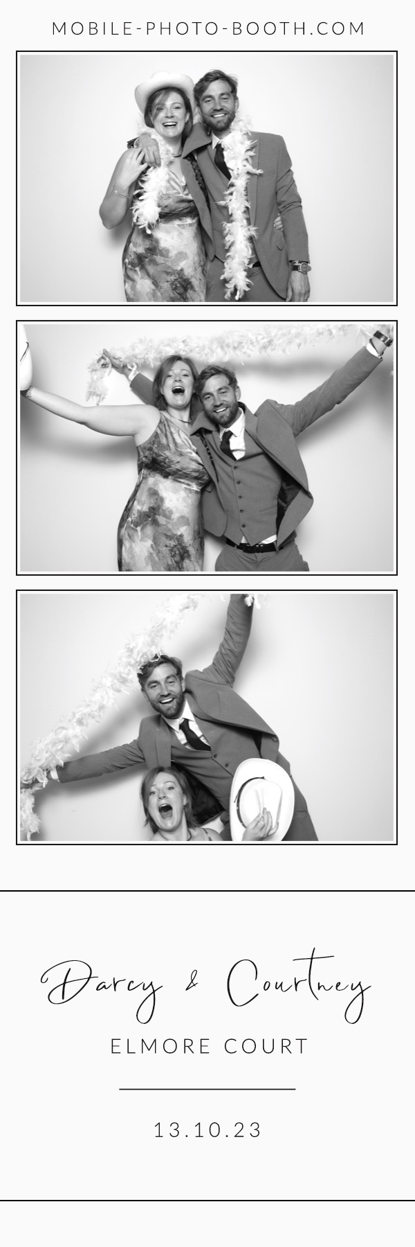 Darcy & Courtney  | View more photos from the event at images.mobile-photo-booth.com/u/MobilePhotoBoothUK/Darcy-Courtney