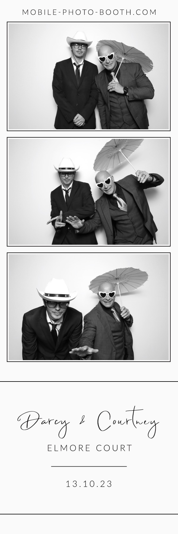 Darcy & Courtney  | View more photos from the event at images.mobile-photo-booth.com/u/MobilePhotoBoothUK/Darcy-Courtney
