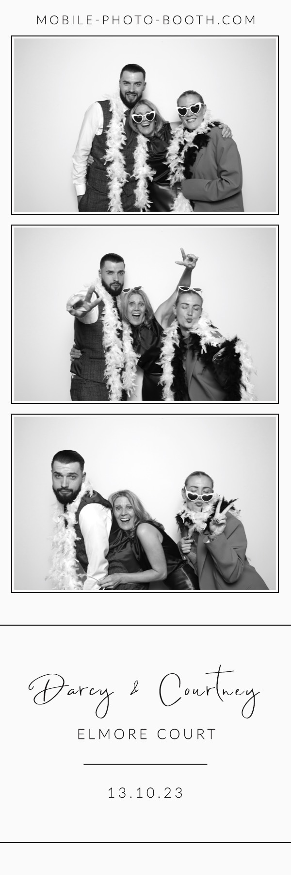 Darcy & Courtney  | View more photos from the event at images.mobile-photo-booth.com/u/MobilePhotoBoothUK/Darcy-Courtney