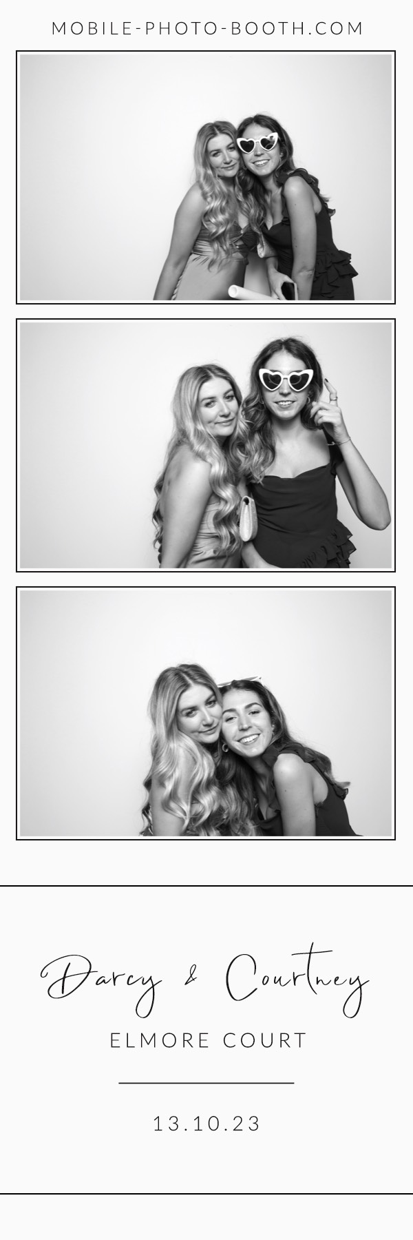 Darcy & Courtney  | View more photos from the event at images.mobile-photo-booth.com/u/MobilePhotoBoothUK/Darcy-Courtney