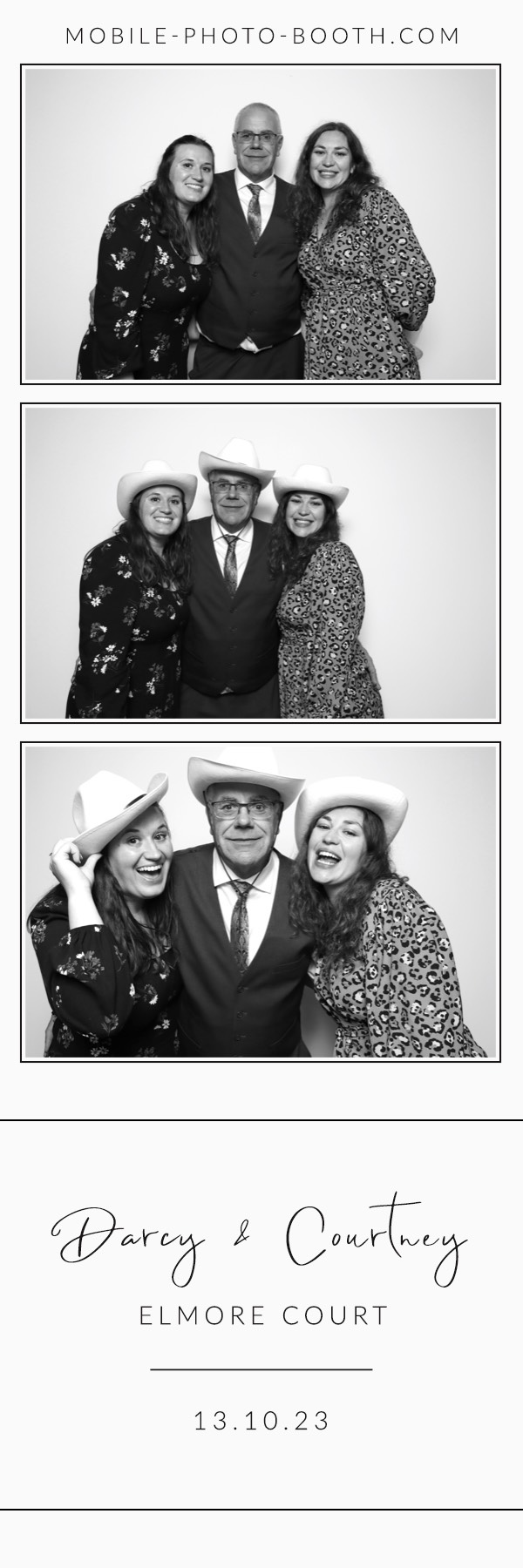 Darcy & Courtney  | View more photos from the event at images.mobile-photo-booth.com/u/MobilePhotoBoothUK/Darcy-Courtney
