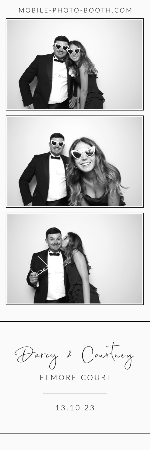 Darcy & Courtney  | View more photos from the event at images.mobile-photo-booth.com/u/MobilePhotoBoothUK/Darcy-Courtney
