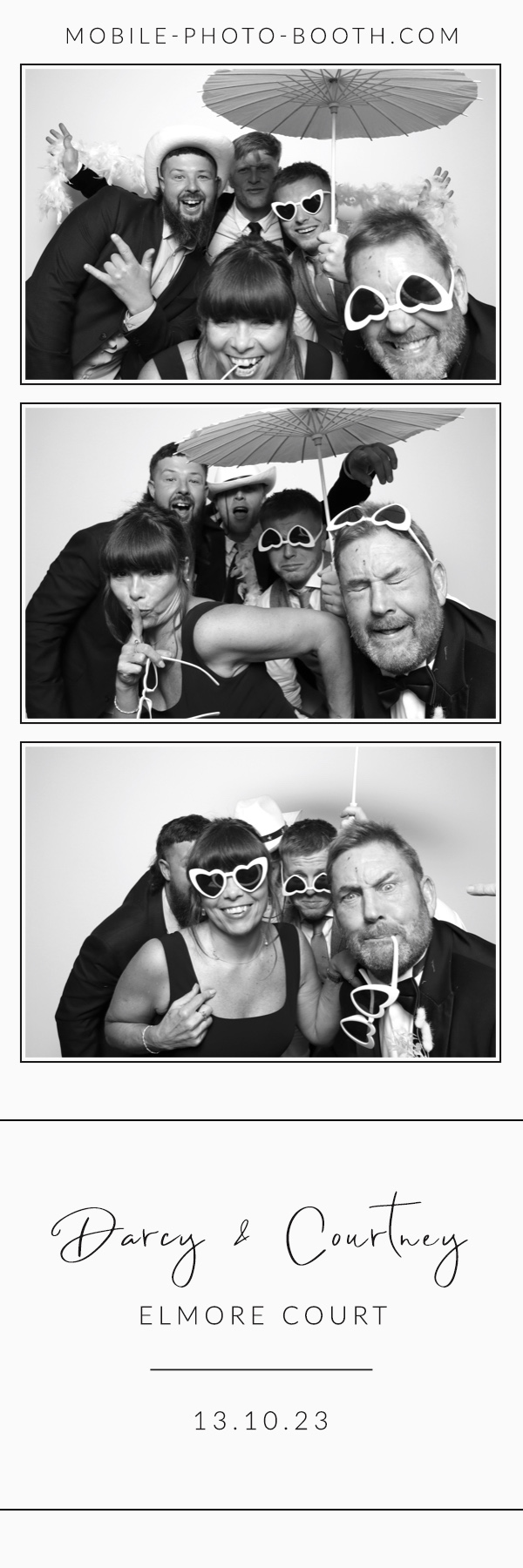 Darcy & Courtney  | View more photos from the event at images.mobile-photo-booth.com/u/MobilePhotoBoothUK/Darcy-Courtney