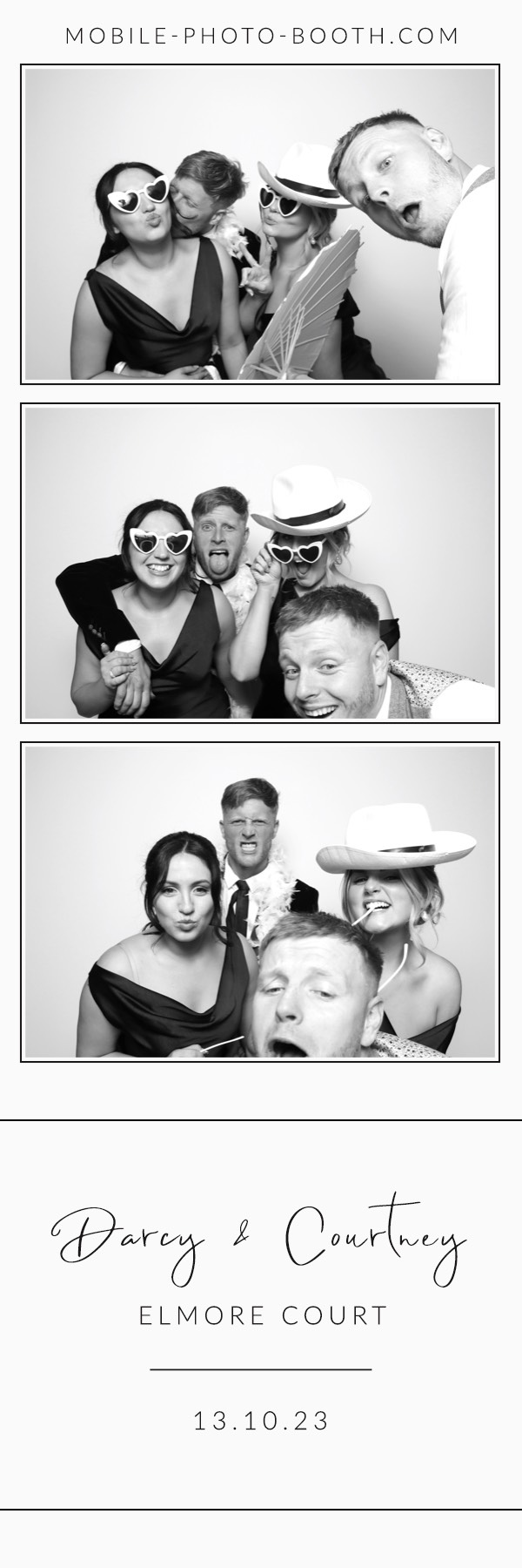 Darcy & Courtney  | View more photos from the event at images.mobile-photo-booth.com/u/MobilePhotoBoothUK/Darcy-Courtney