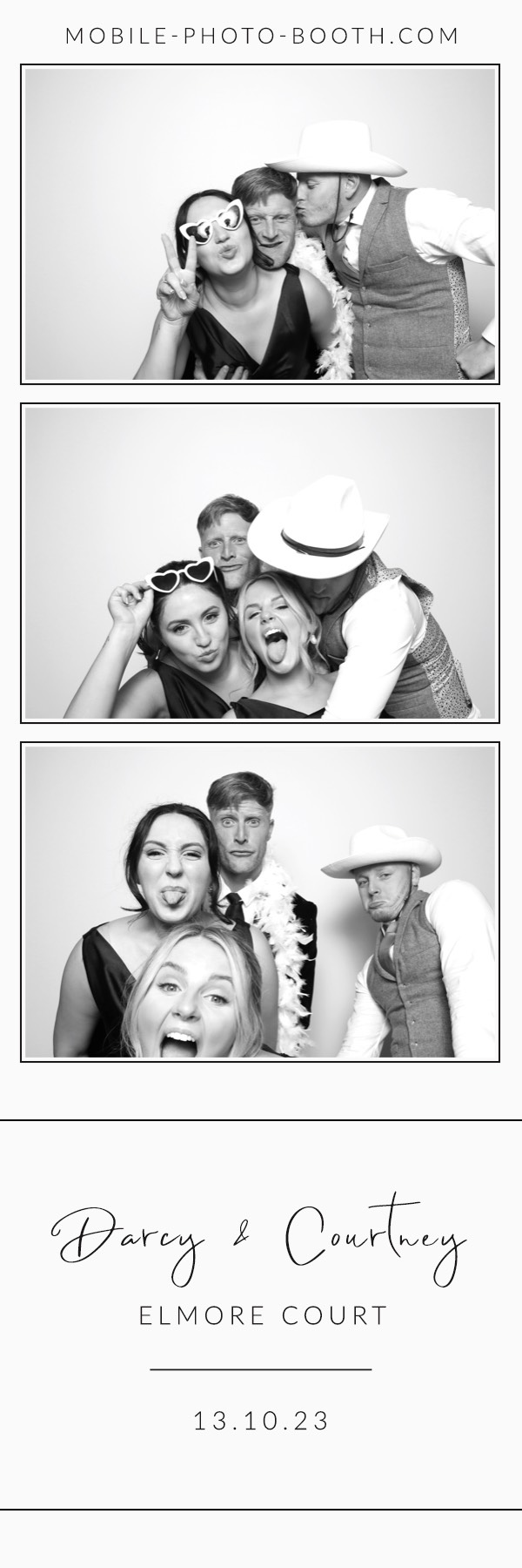 Darcy & Courtney  | View more photos from the event at images.mobile-photo-booth.com/u/MobilePhotoBoothUK/Darcy-Courtney