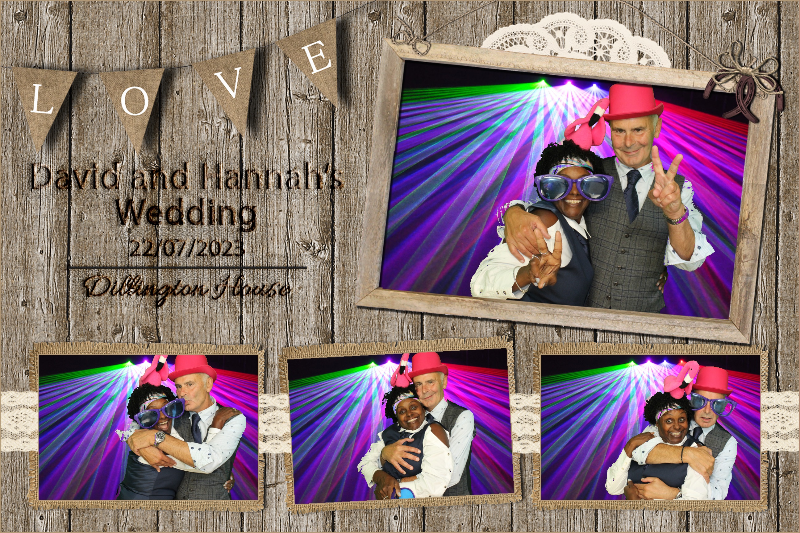 David & Hannah | View more photos from the event at images.mobile-photo-booth.com/u/MobilePhotoBoothUK/David-Hannah