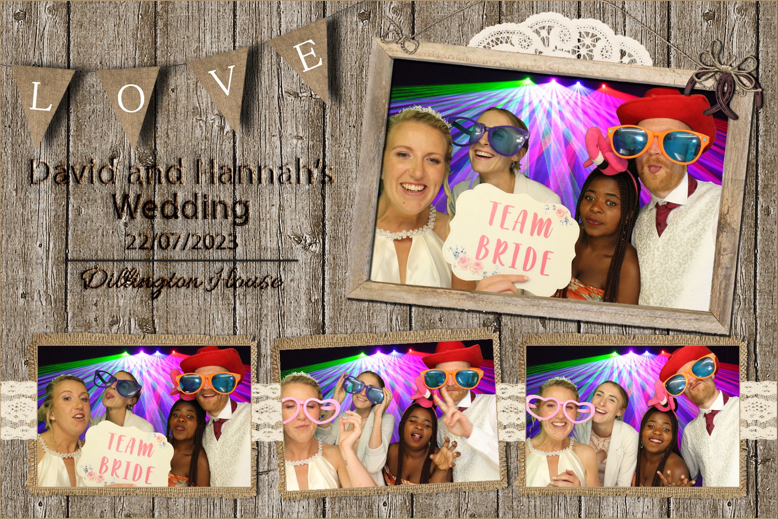 David & Hannah | View more photos from the event at images.mobile-photo-booth.com/u/MobilePhotoBoothUK/David-Hannah
