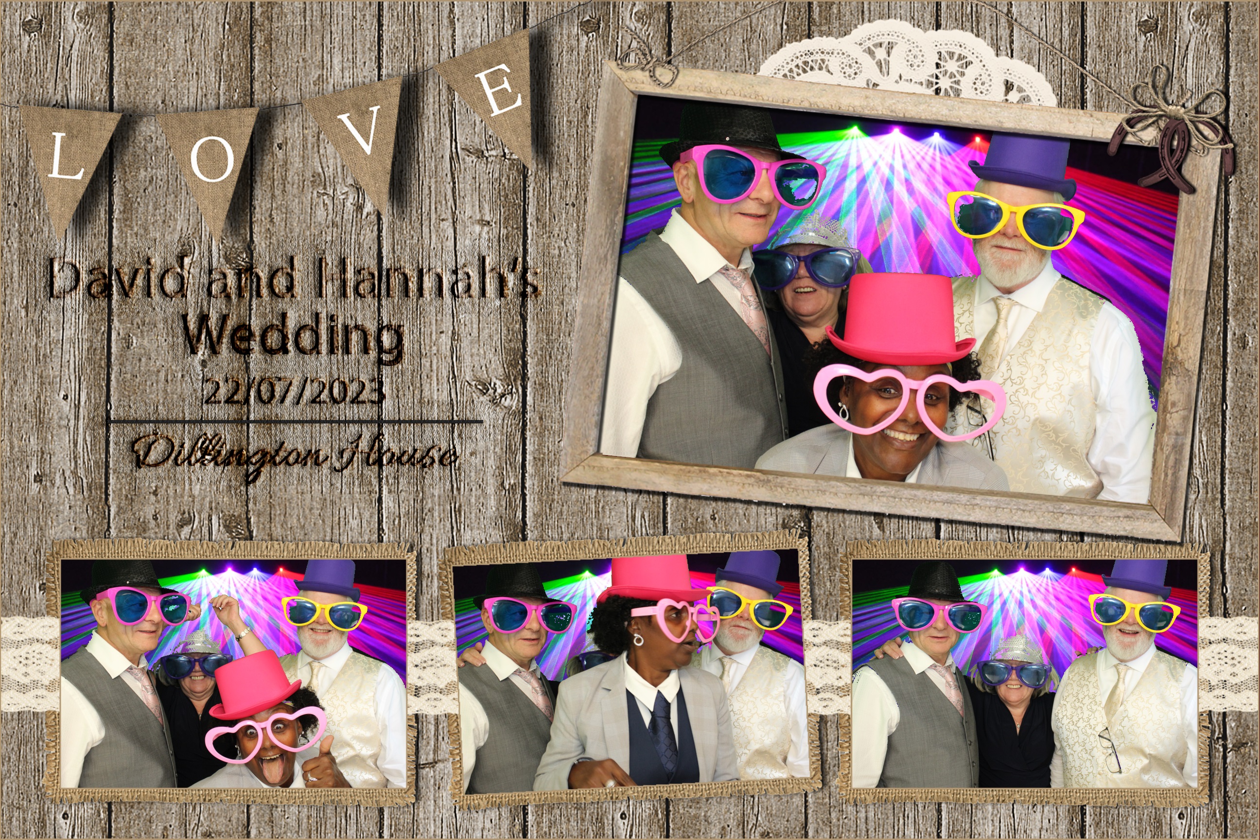 David & Hannah | View more photos from the event at images.mobile-photo-booth.com/u/MobilePhotoBoothUK/David-Hannah