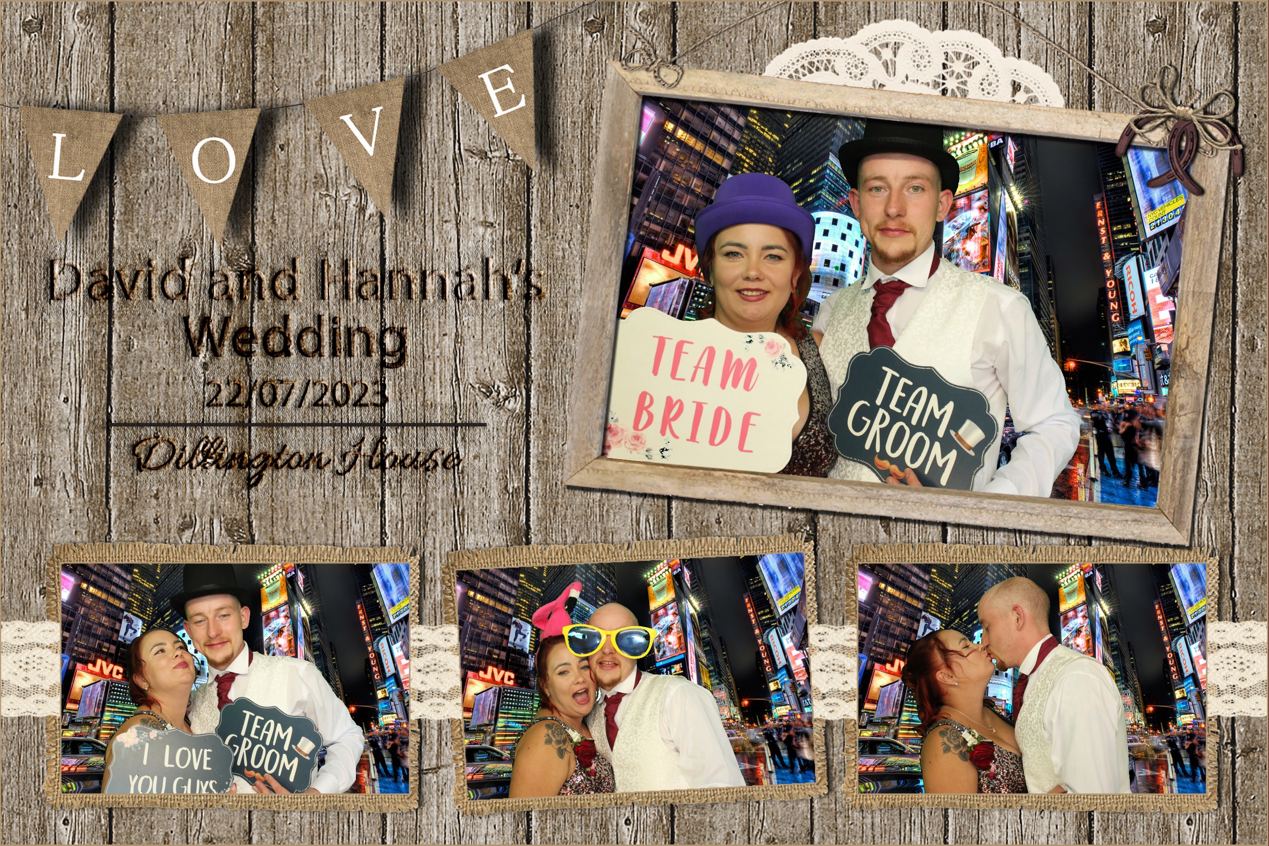 David & Hannah | View more photos from the event at images.mobile-photo-booth.com/u/MobilePhotoBoothUK/David-Hannah