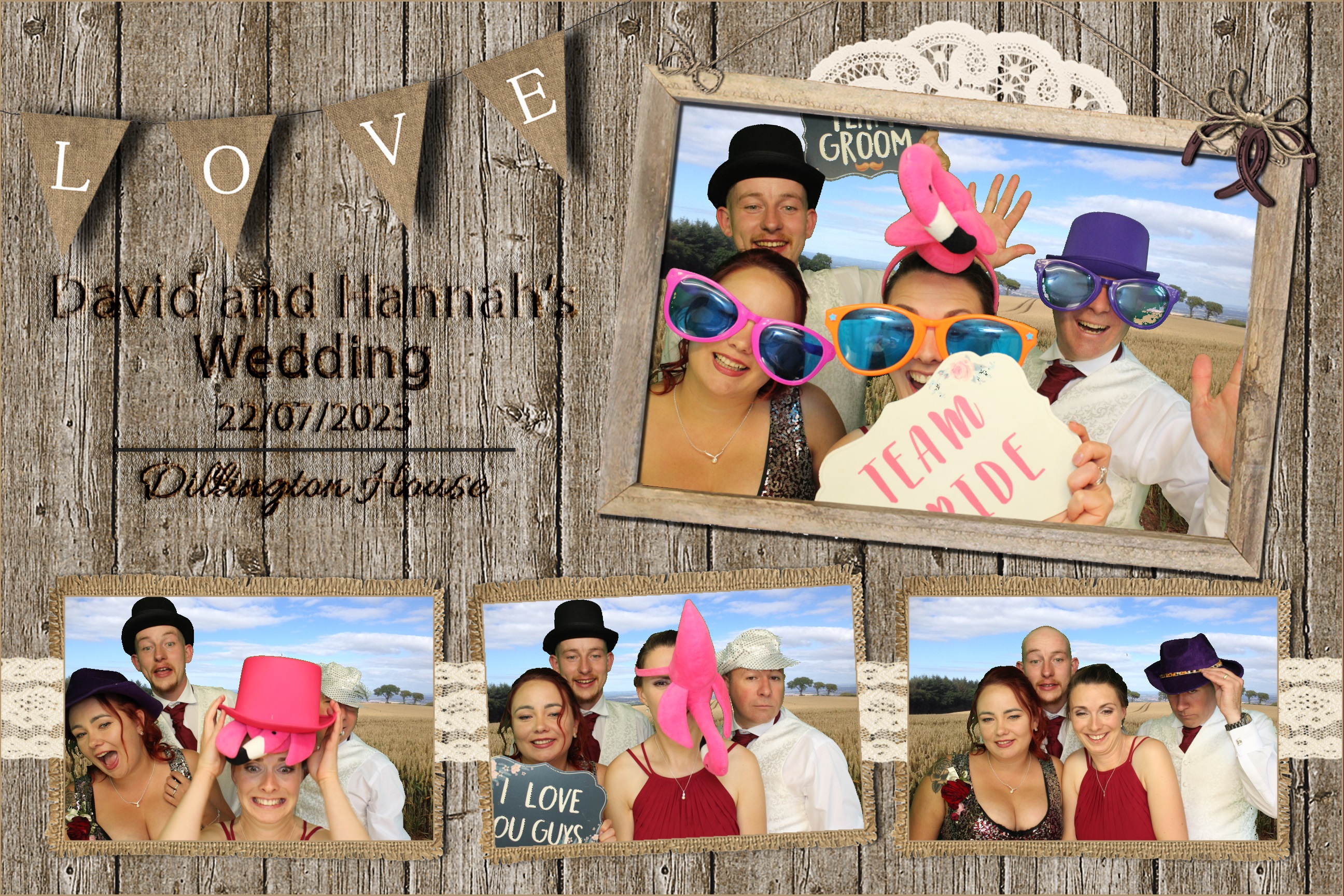 David & Hannah | View more photos from the event at images.mobile-photo-booth.com/u/MobilePhotoBoothUK/David-Hannah