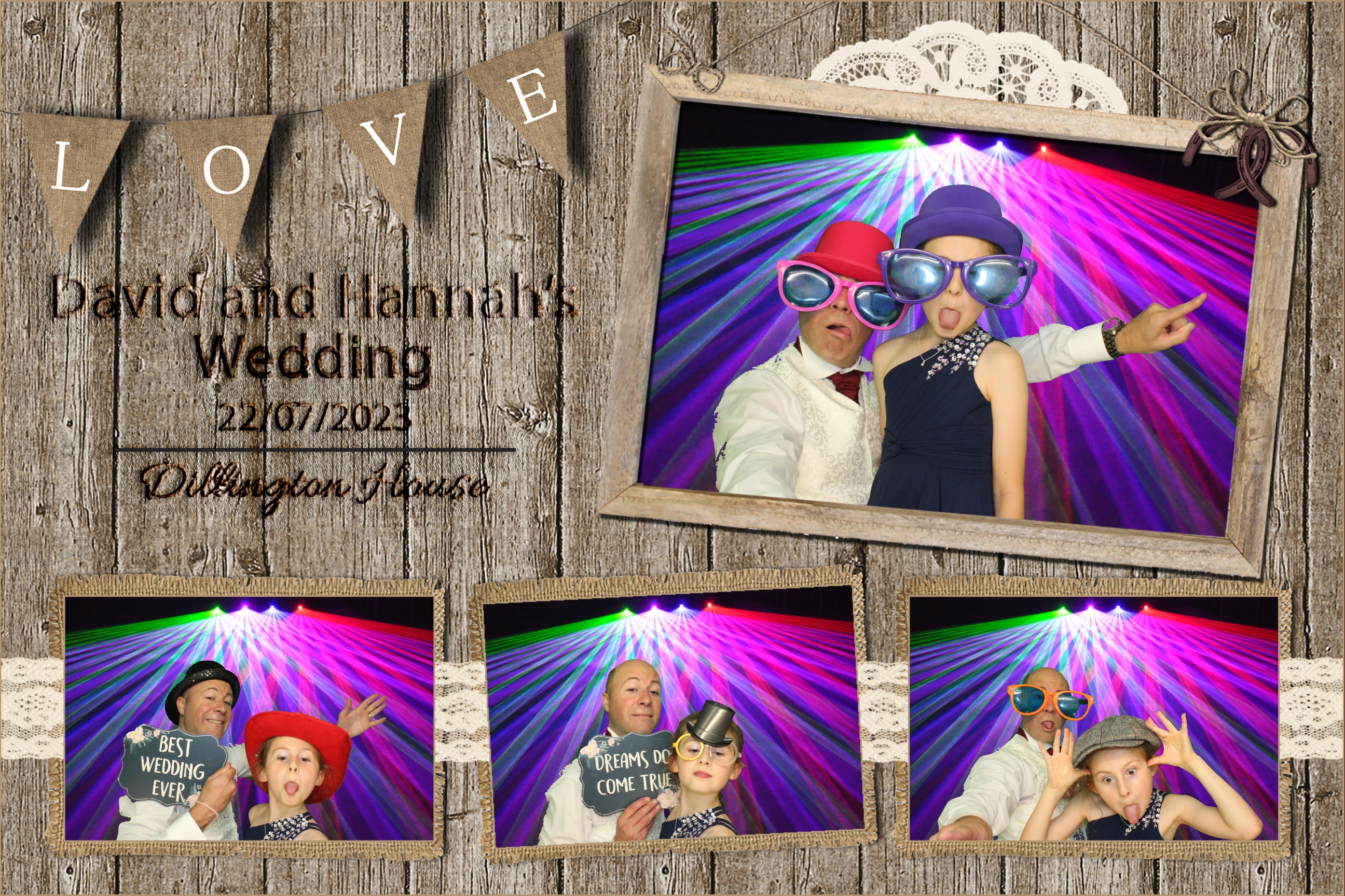 David & Hannah | View more photos from the event at images.mobile-photo-booth.com/u/MobilePhotoBoothUK/David-Hannah