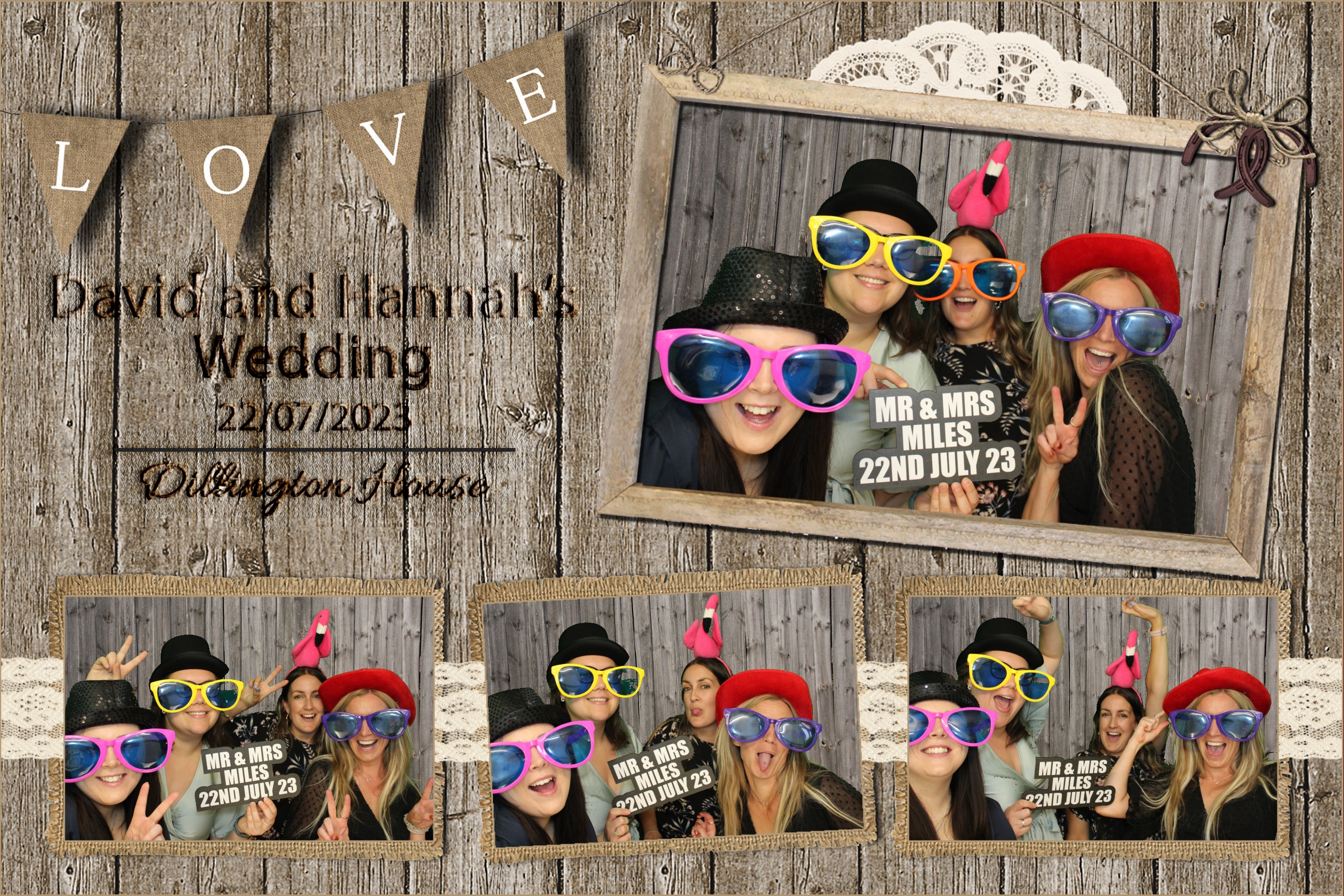 David & Hannah | View more photos from the event at images.mobile-photo-booth.com/u/MobilePhotoBoothUK/David-Hannah