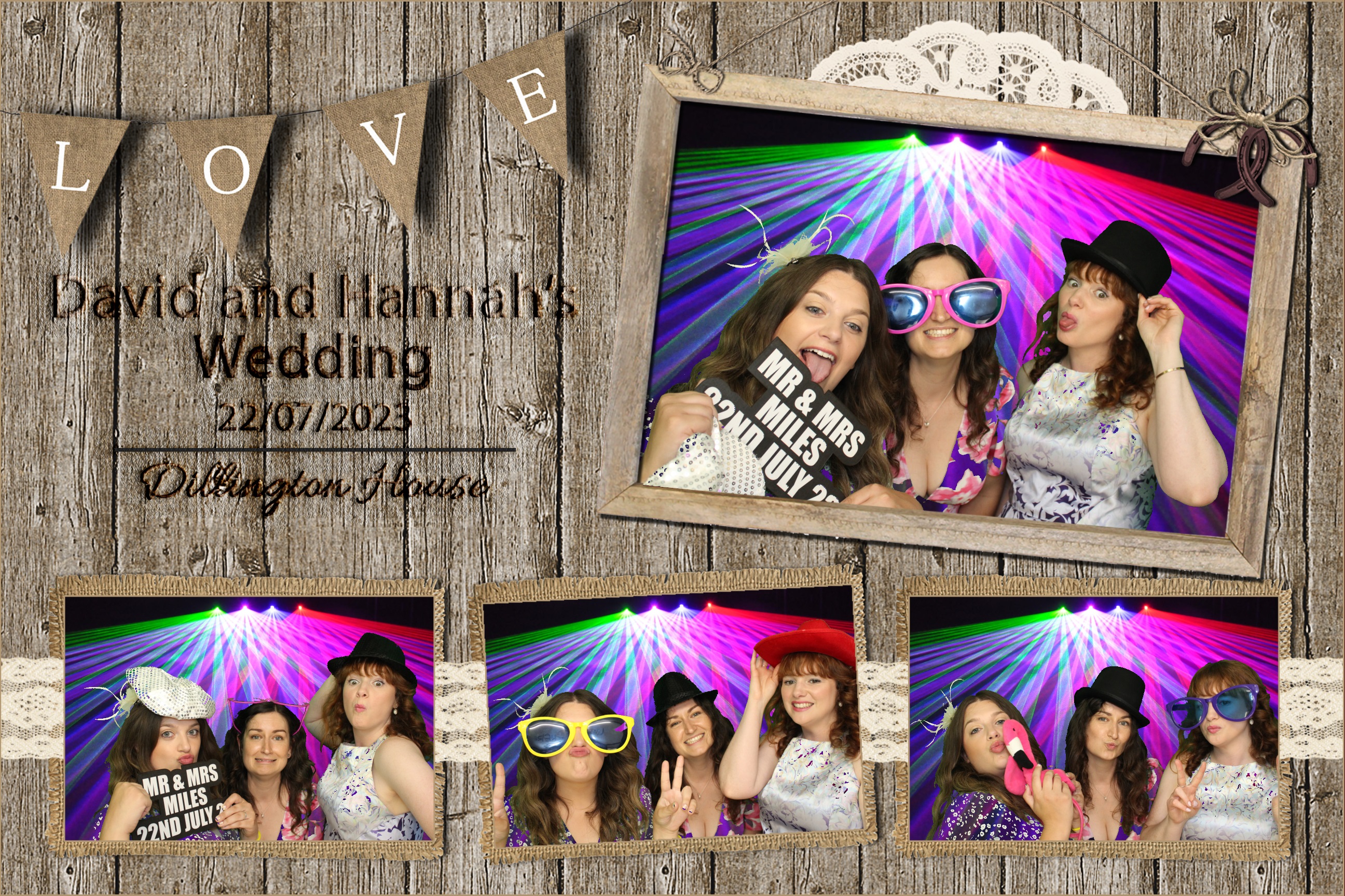 David & Hannah | View more photos from the event at images.mobile-photo-booth.com/u/MobilePhotoBoothUK/David-Hannah