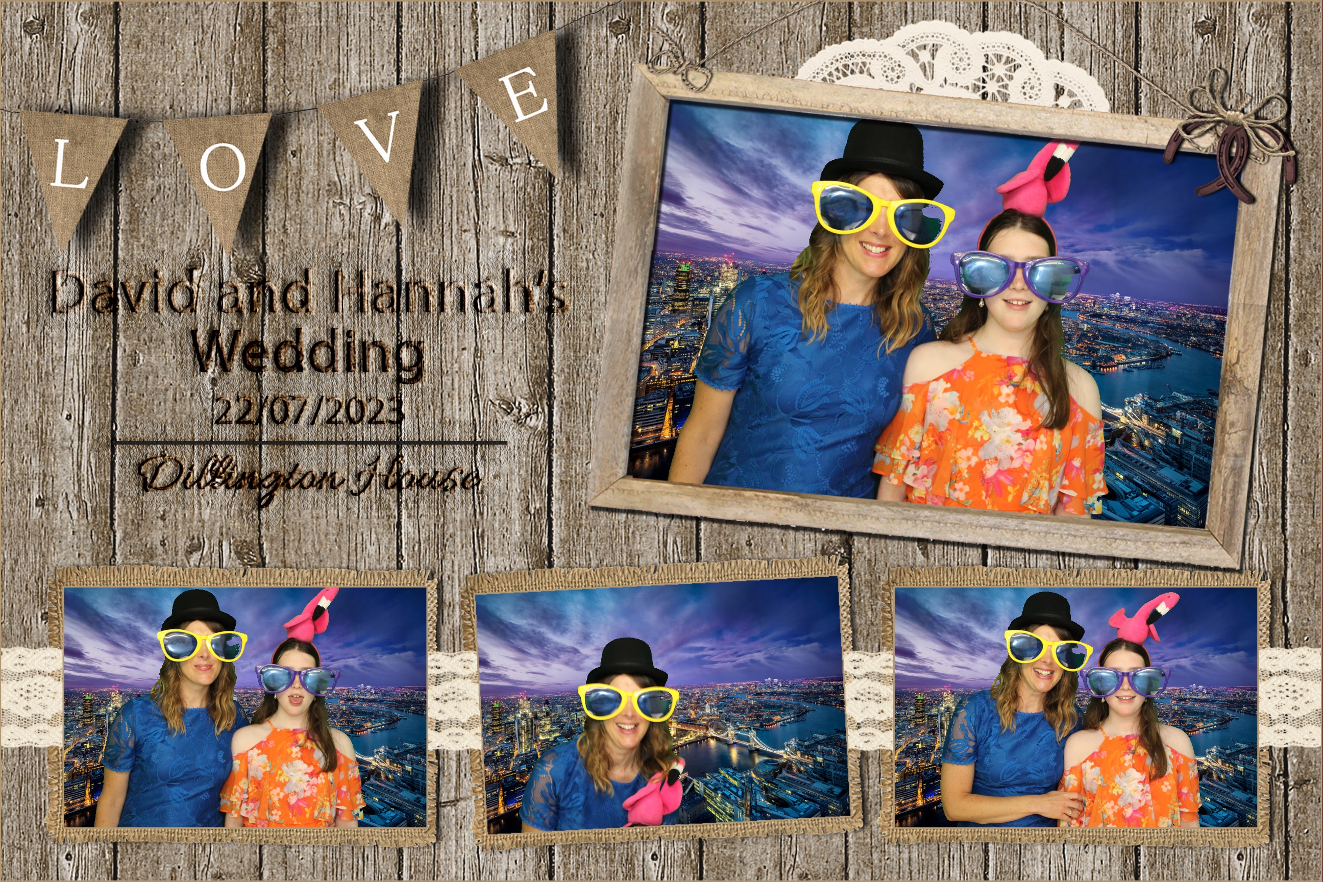 David & Hannah | View more photos from the event at images.mobile-photo-booth.com/u/MobilePhotoBoothUK/David-Hannah