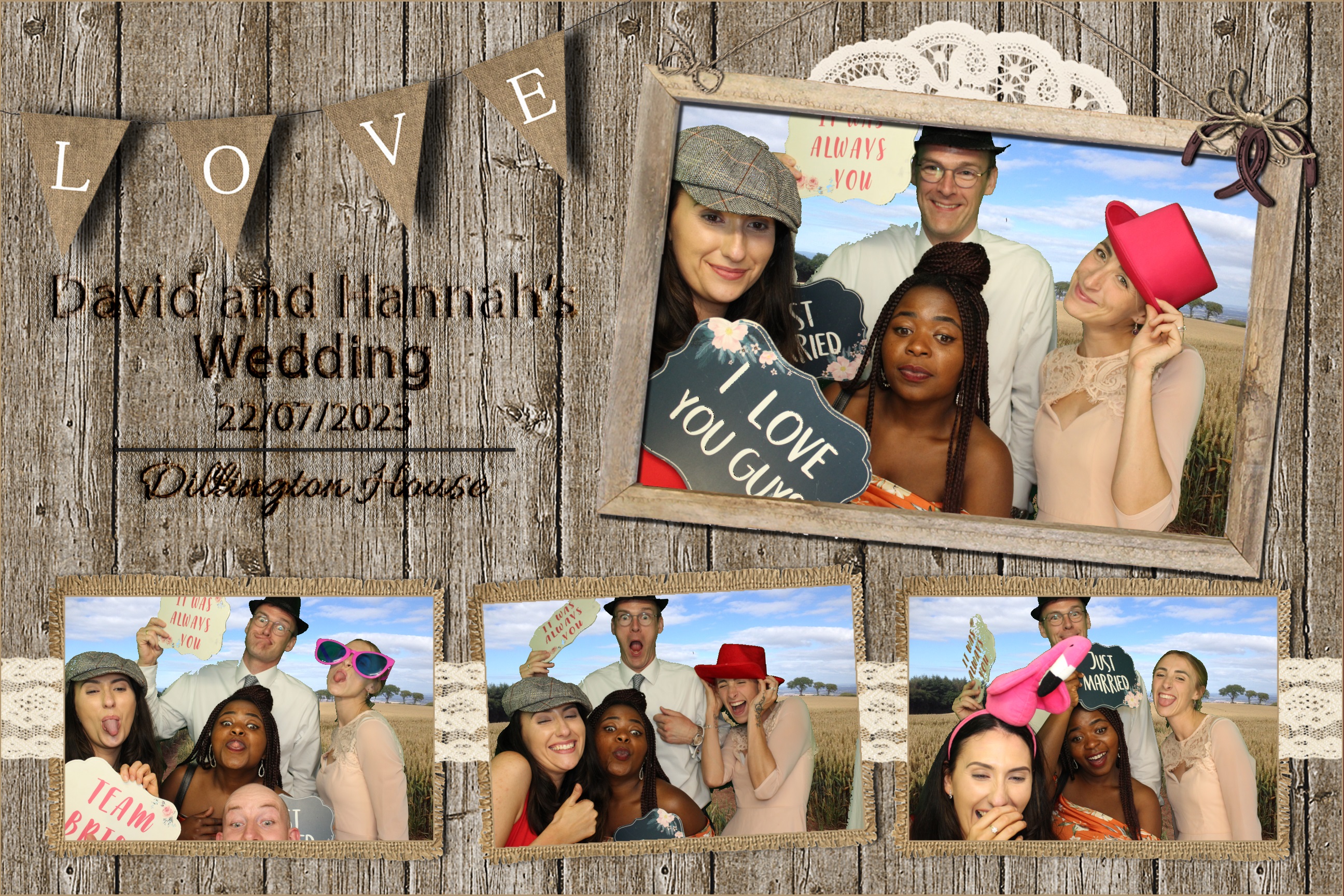 David & Hannah | View more photos from the event at images.mobile-photo-booth.com/u/MobilePhotoBoothUK/David-Hannah