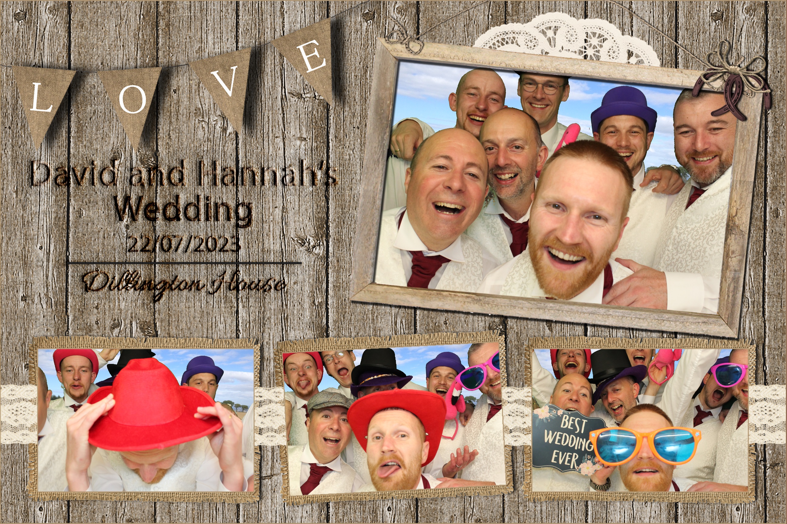 David & Hannah | View more photos from the event at images.mobile-photo-booth.com/u/MobilePhotoBoothUK/David-Hannah