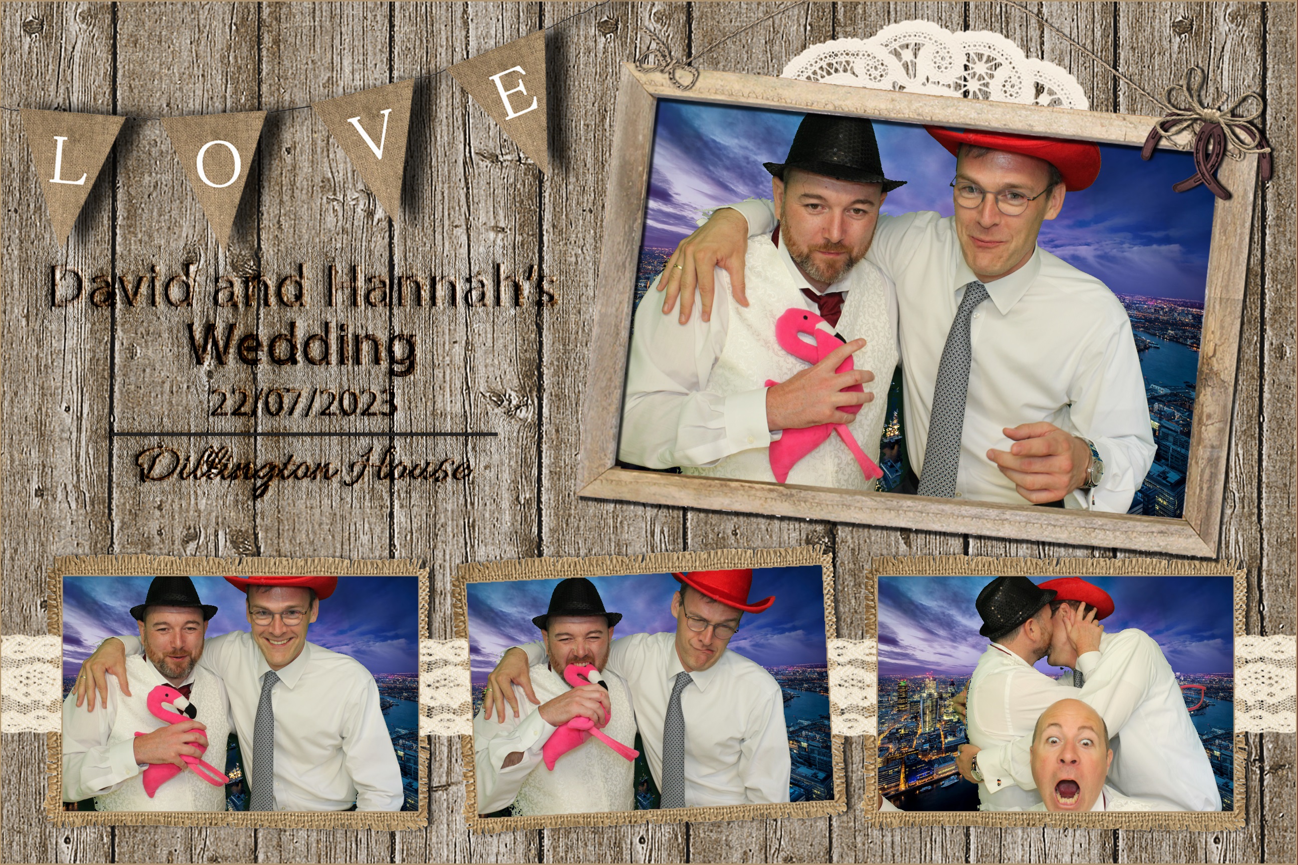 David & Hannah | View more photos from the event at images.mobile-photo-booth.com/u/MobilePhotoBoothUK/David-Hannah