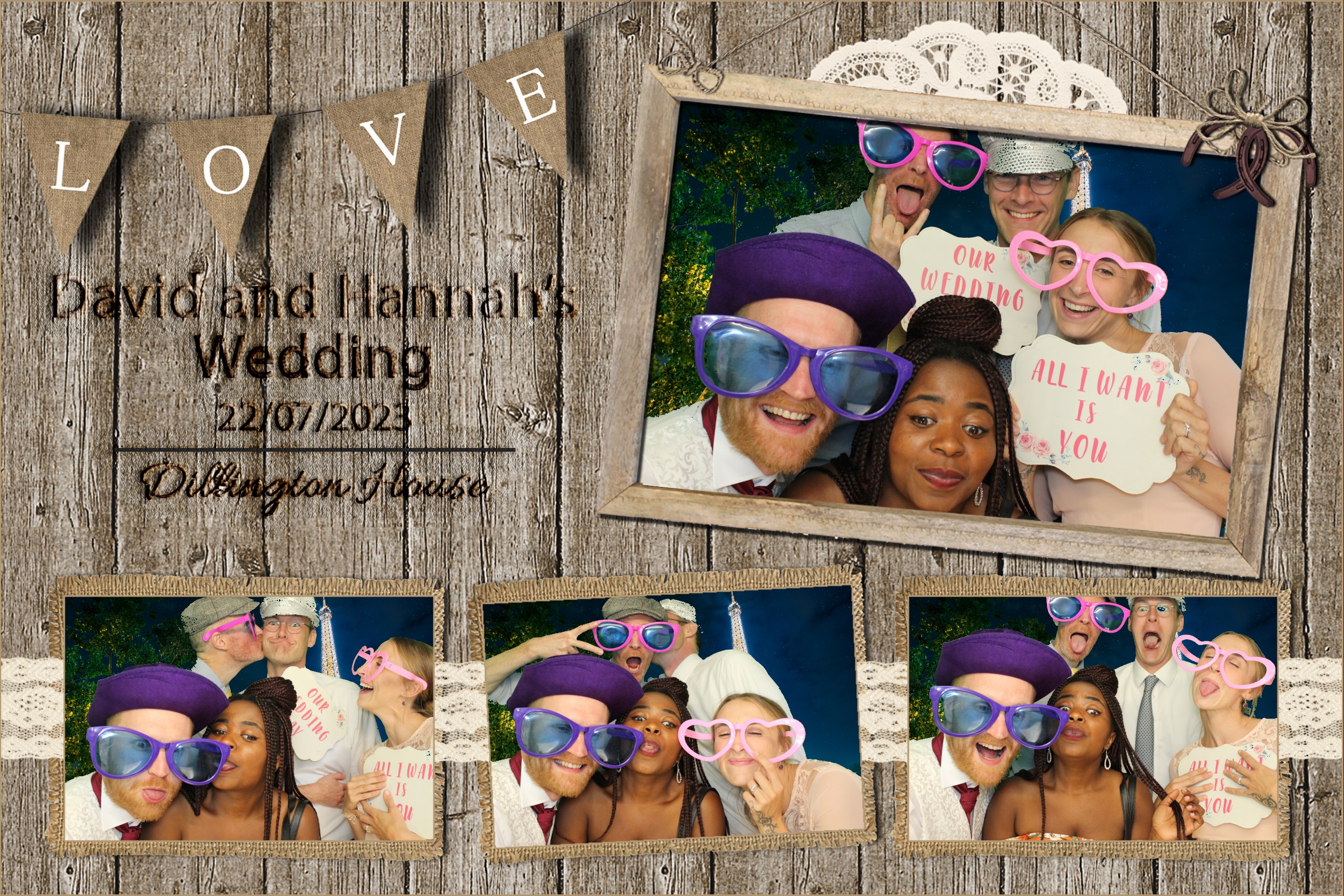 David & Hannah | View more photos from the event at images.mobile-photo-booth.com/u/MobilePhotoBoothUK/David-Hannah